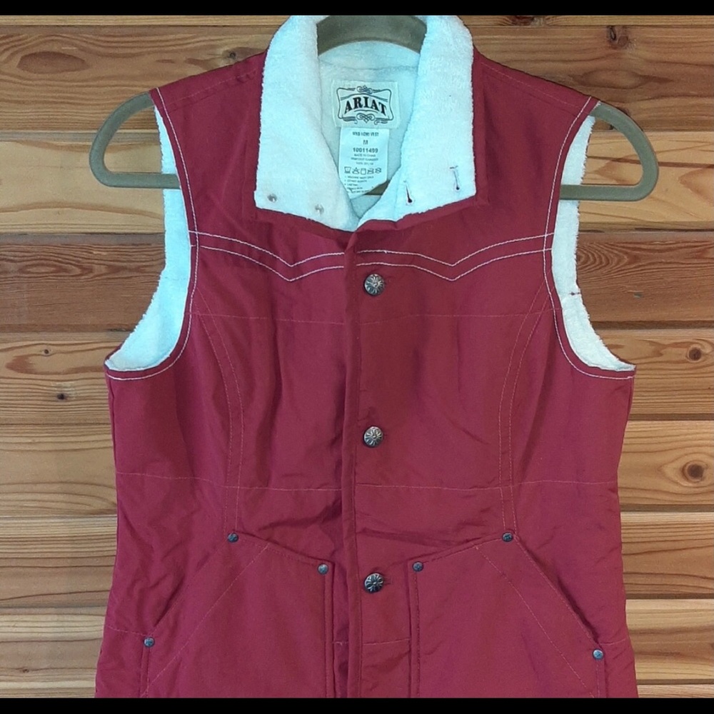Ariat Red Vest